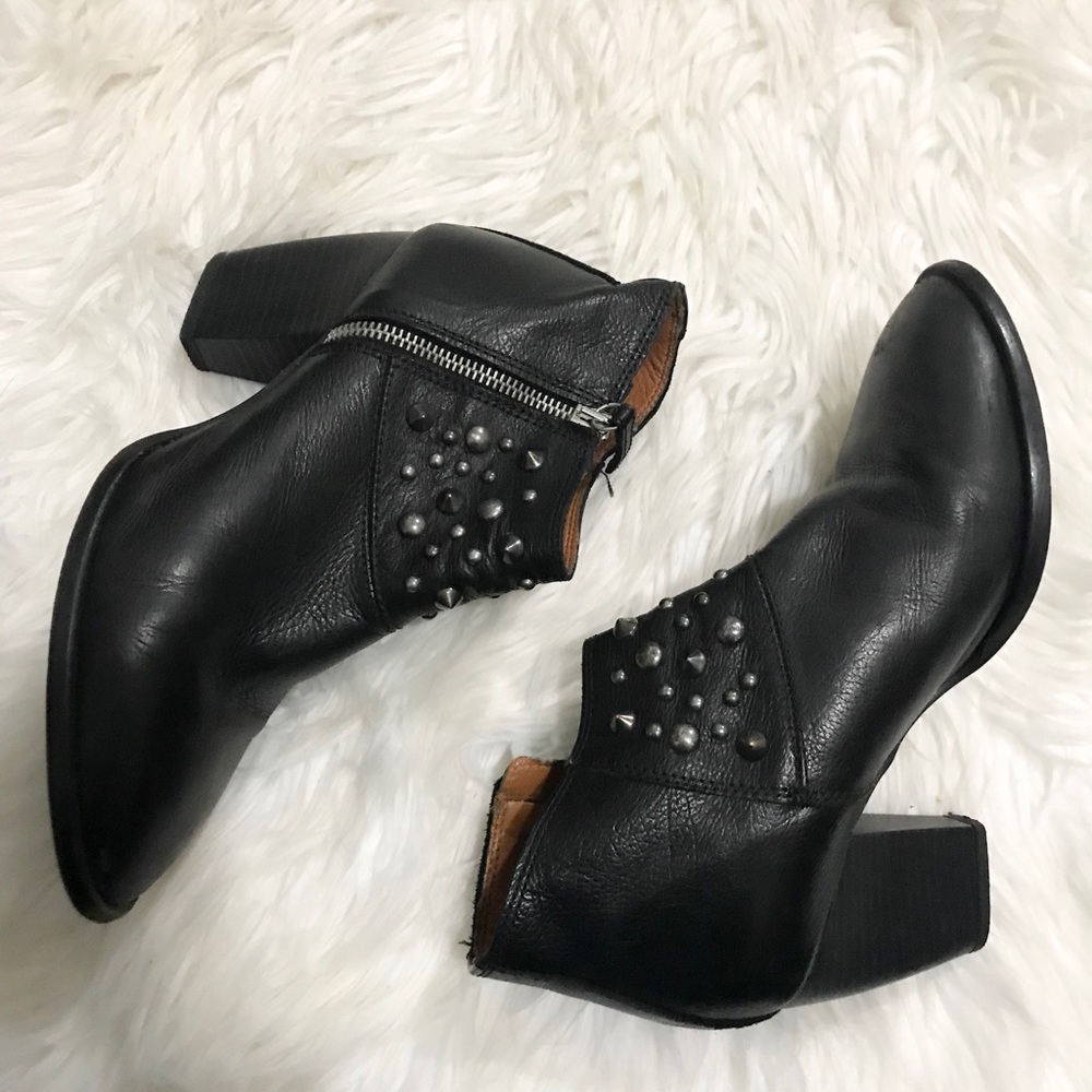 Studded ankle boots